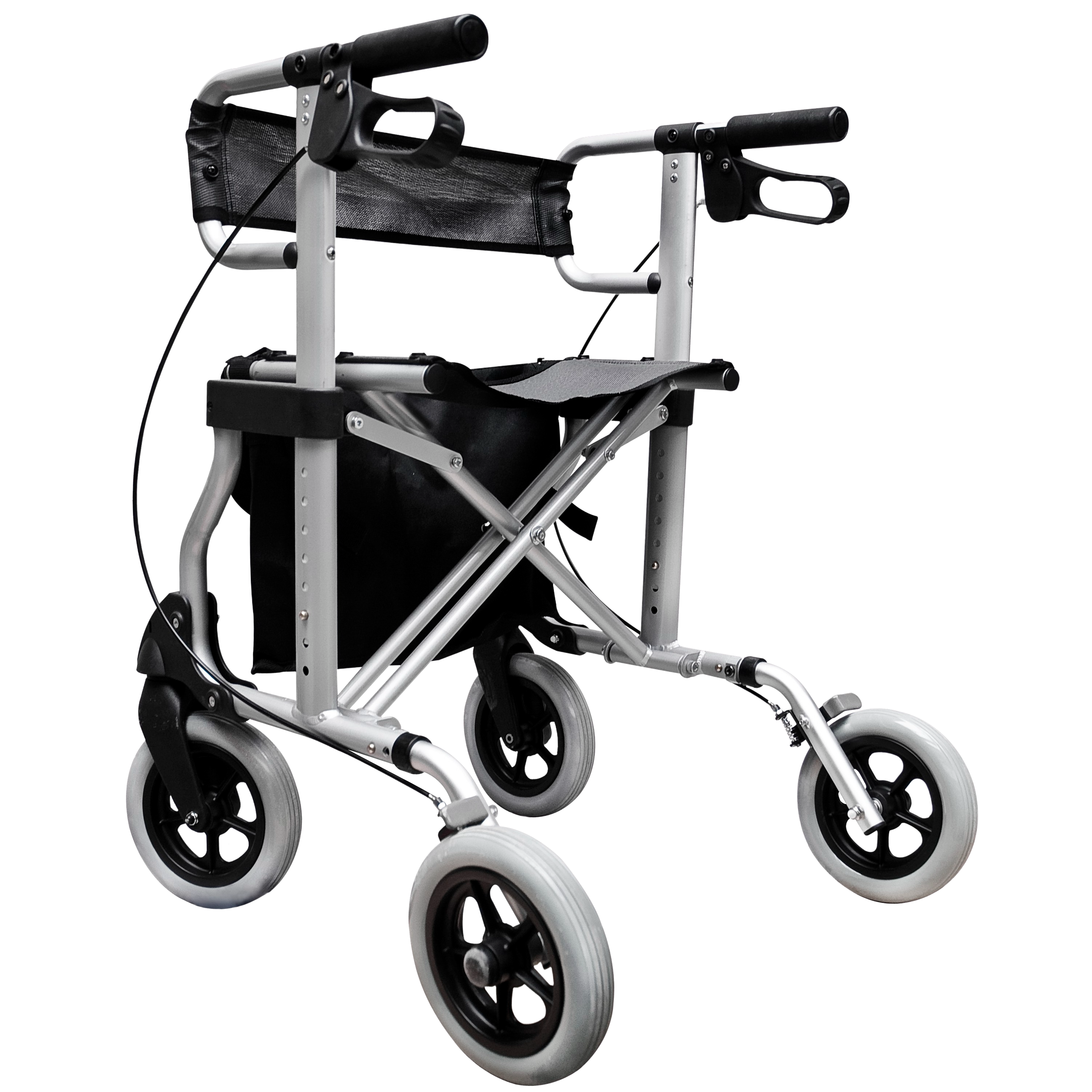 Deluxe Four Wheeled Rollator